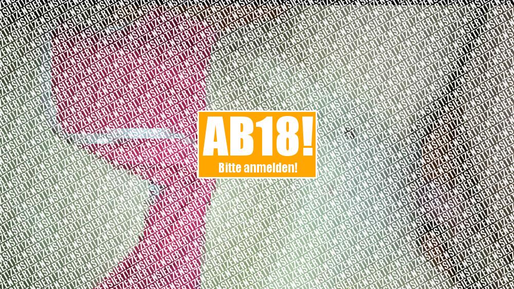 Beine breit und hinein damit