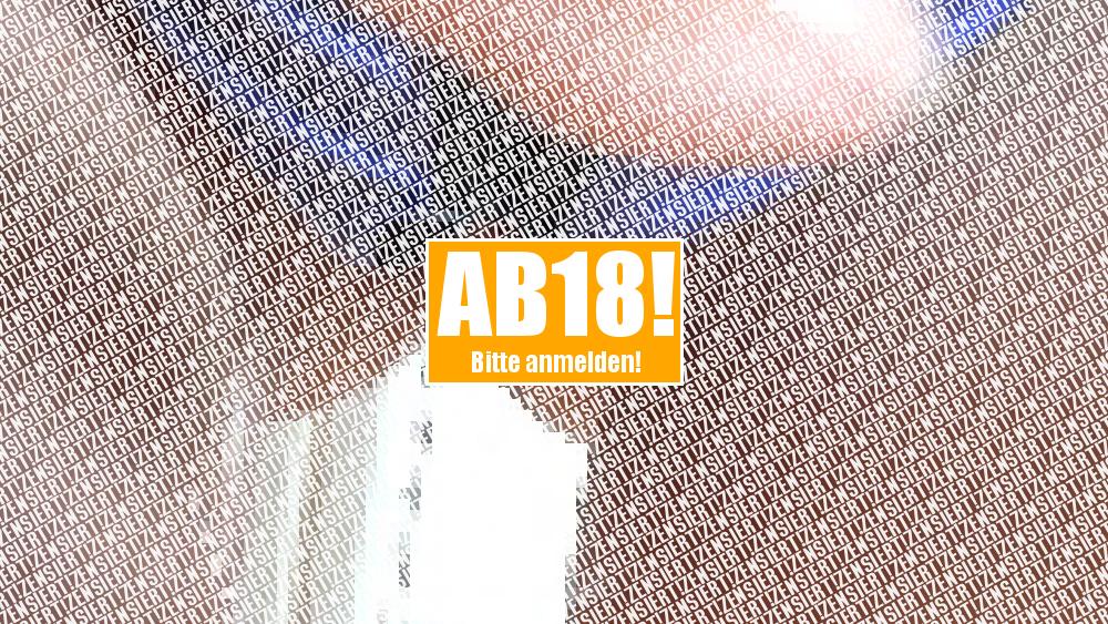 Schaue wie nass sie ist, die Fotze