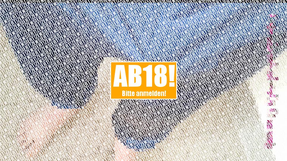 Pissen in Blauer Hose