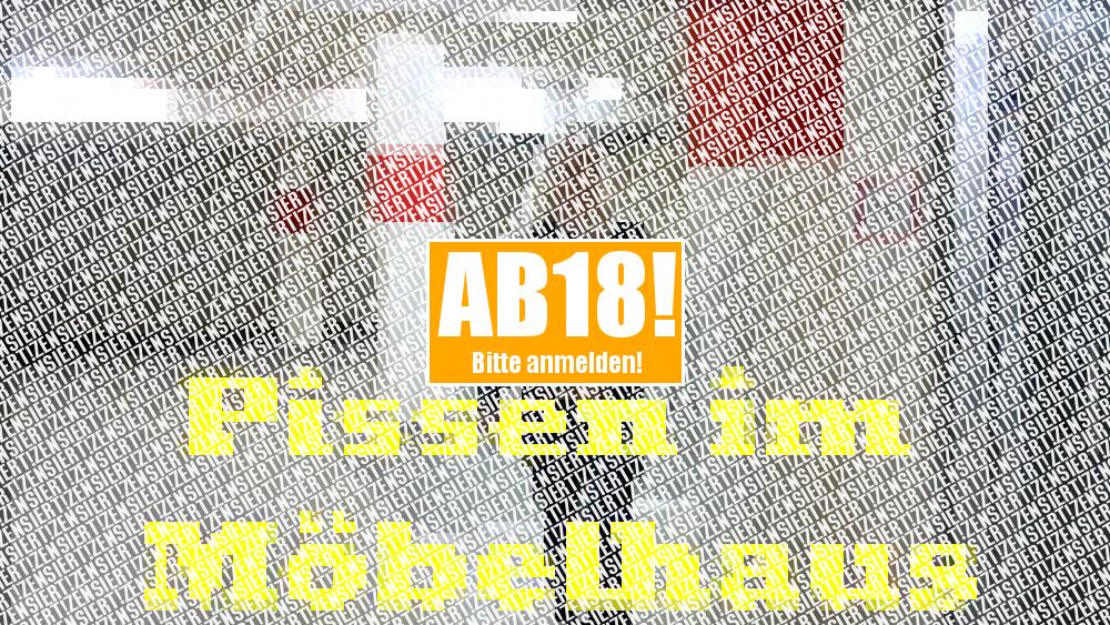 Pissen im Möbelhaus