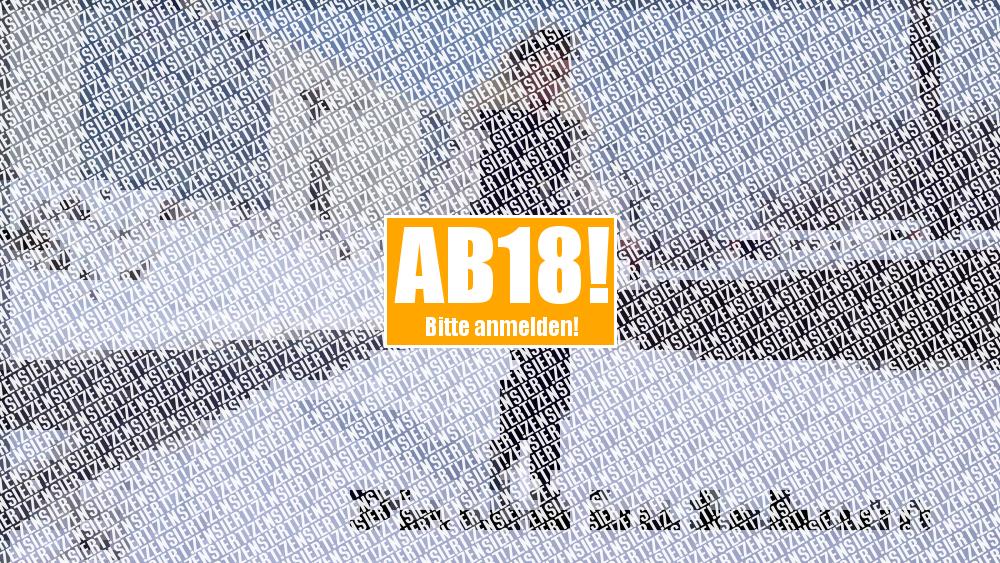 Pissen im Schnee