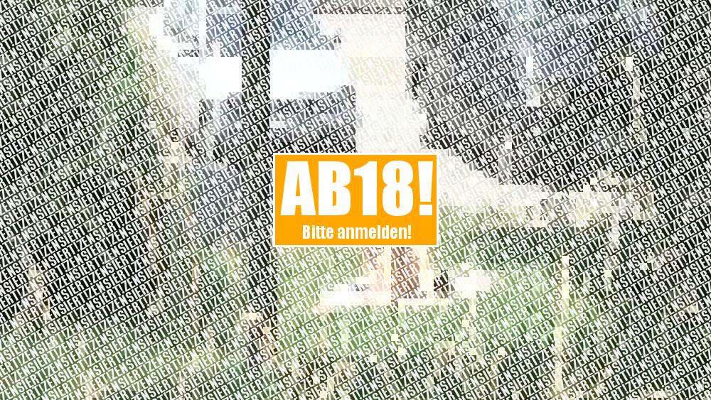 Autobahnparkplatz extrem