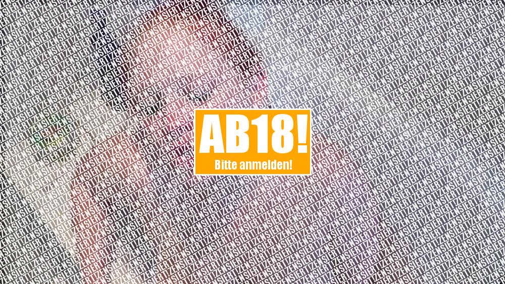 aber voll in die Fresse