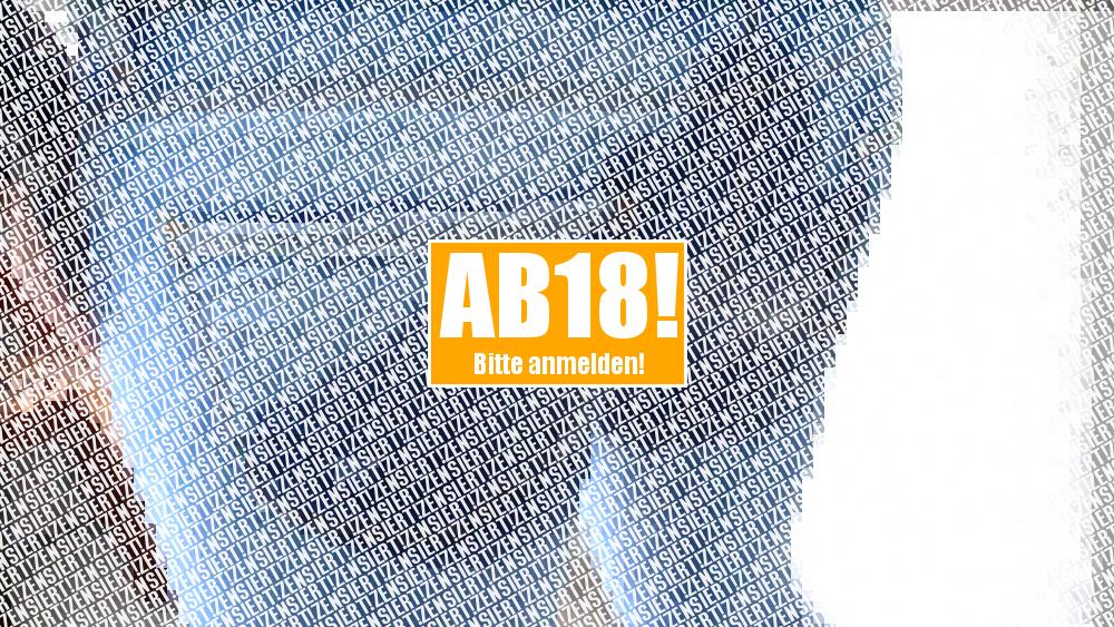 Jeans einpissen am Balkon