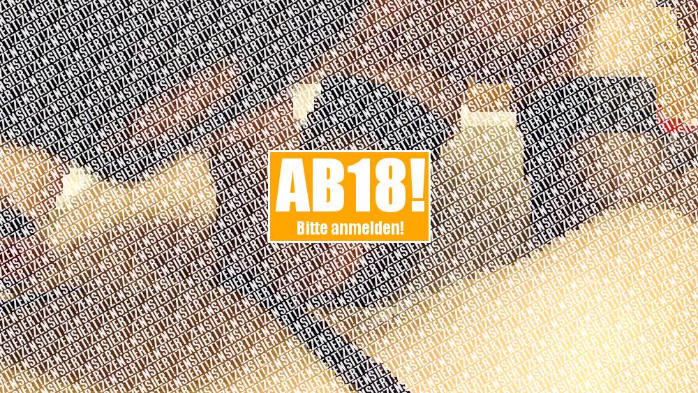 Typen mit abgebundenen Eiern abgelutscht