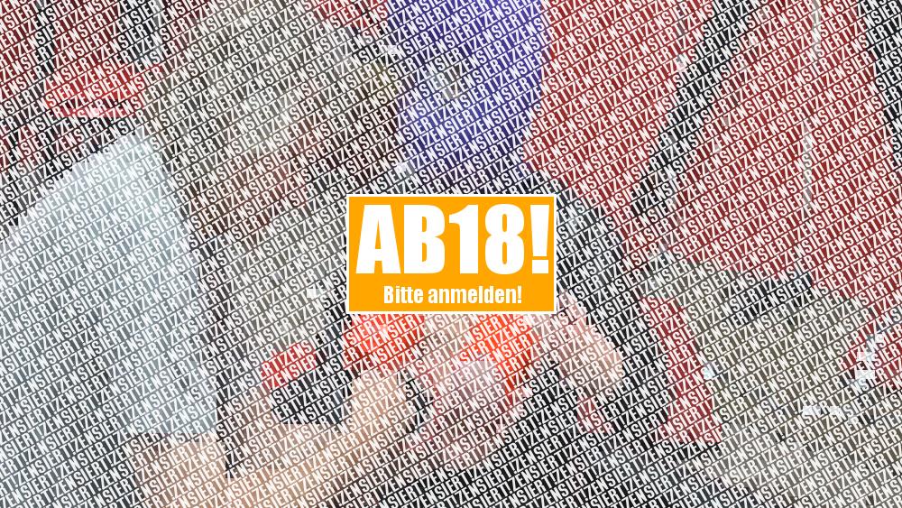 Aufblasmaske Titten abbinden mit Panzerband Teil 8