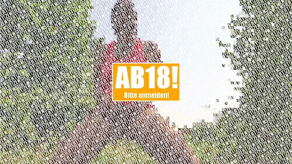 Outdoorpisse mit blanken Nippeln