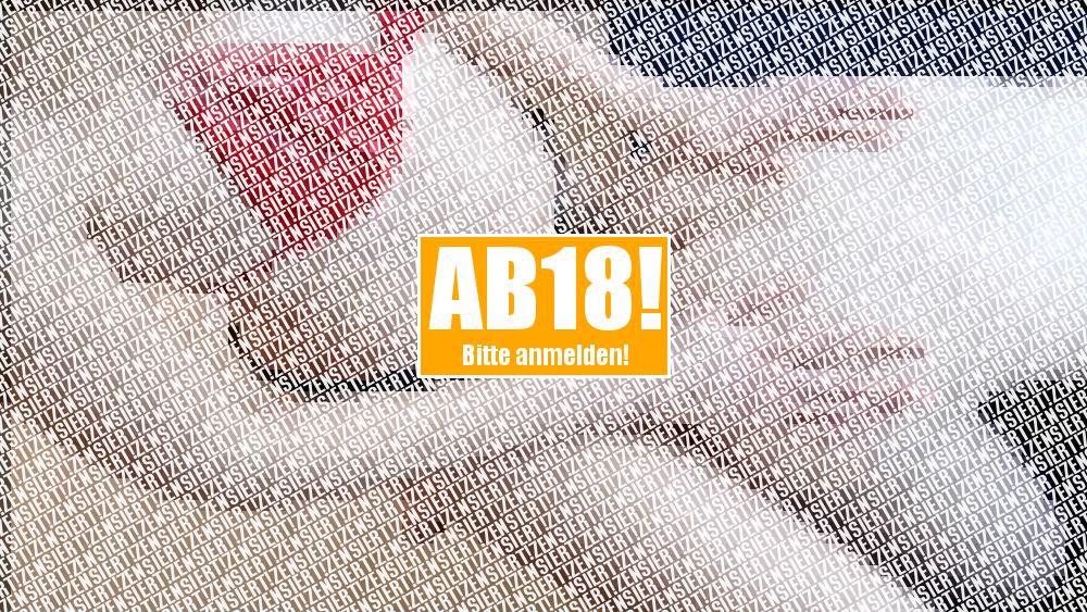 Mit Strap on in den Arsch gefickt
