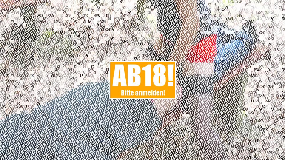 Mit Strapon abgefickt in den Arsch!