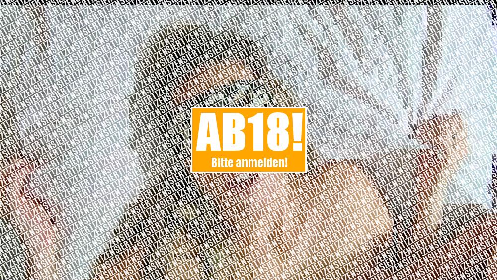 Betrunken mit Augenbinde