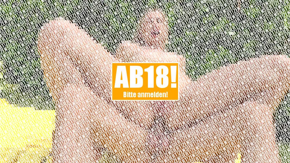 Sonnenbad mit 2x Anal und 2 Schwänzen