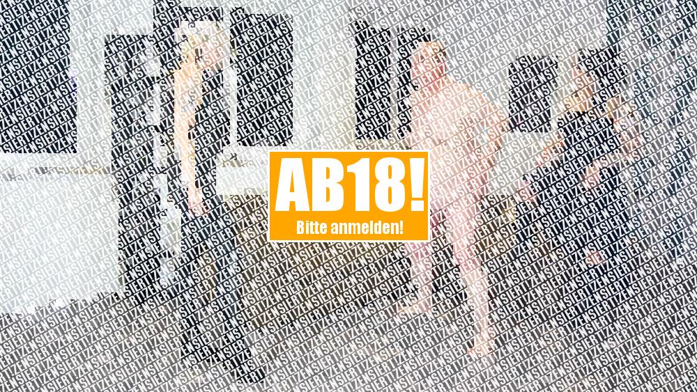 Finales Ballbusting (Am Ende des Drehs)