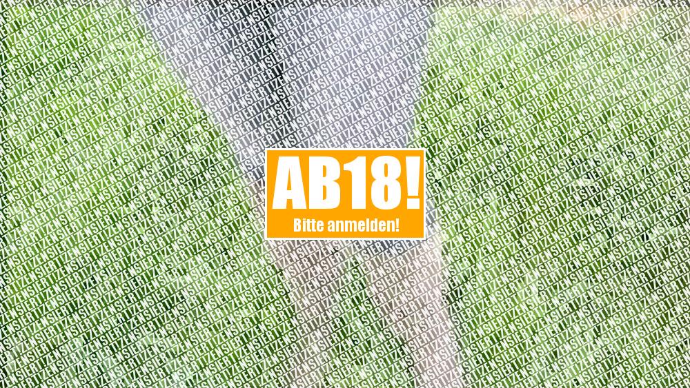Geiler Outdoor Blowjon mit dem Luder und schön aufs Shirt gewichst