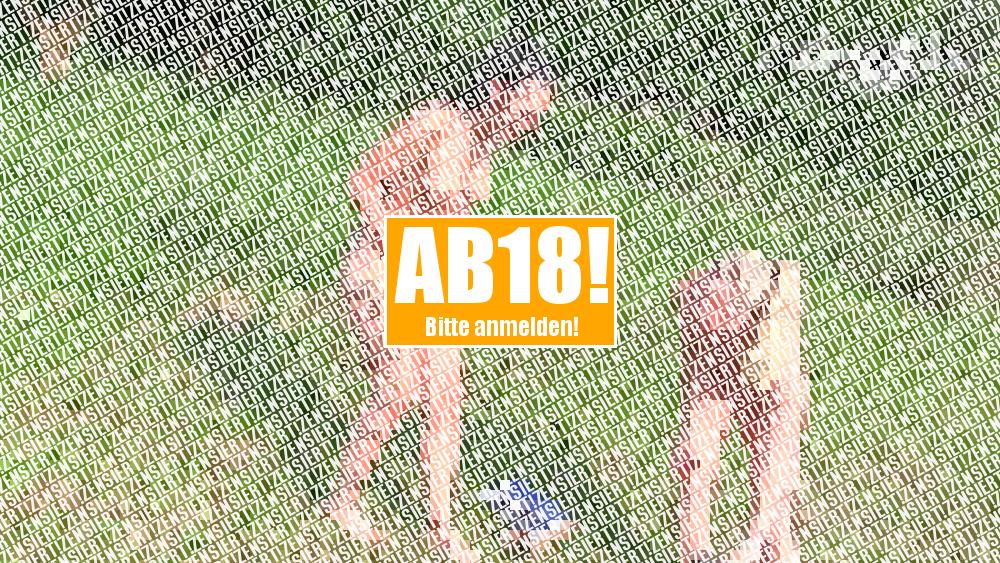 frecher Public Piss! Nackt im Sperrgebiet