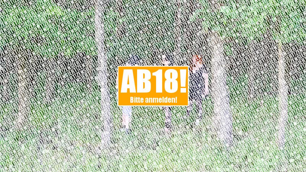 Genitaltritte im Wald