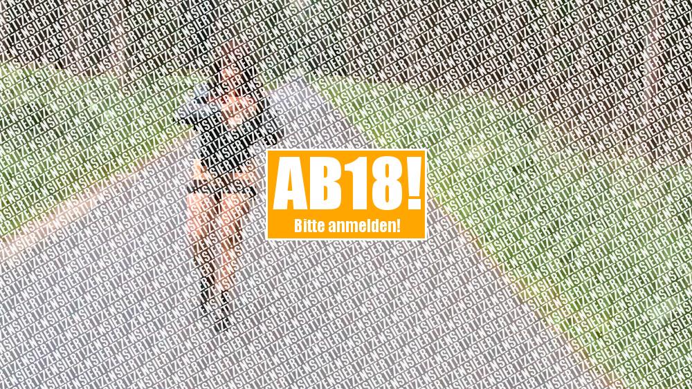 Hobbynutte mitten auf der Straße!