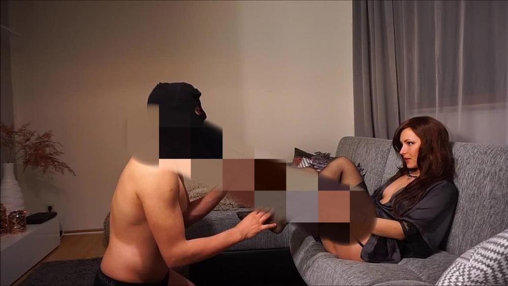 Sklaven zum Lecken benutzt