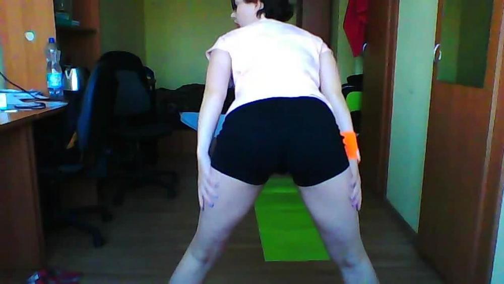 Gymnastik macht meinen Körper sexy