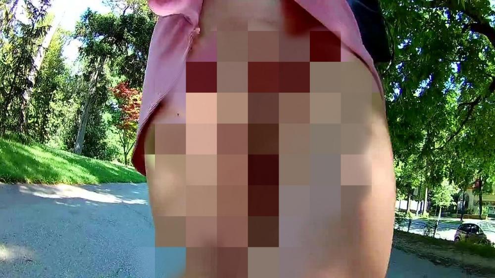 EXKLUSIV! Public – Doppelorgasmus im Park!