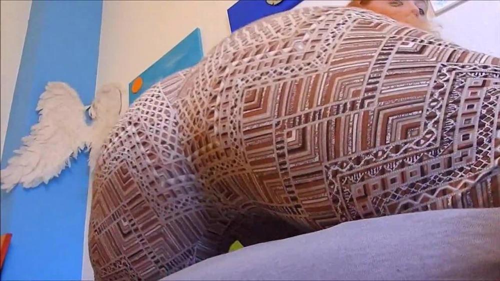 XL Leggings Po -Her mit Deiner Sahne