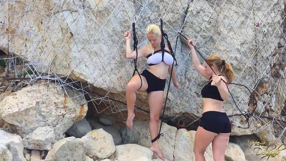 Suspended on the rockets