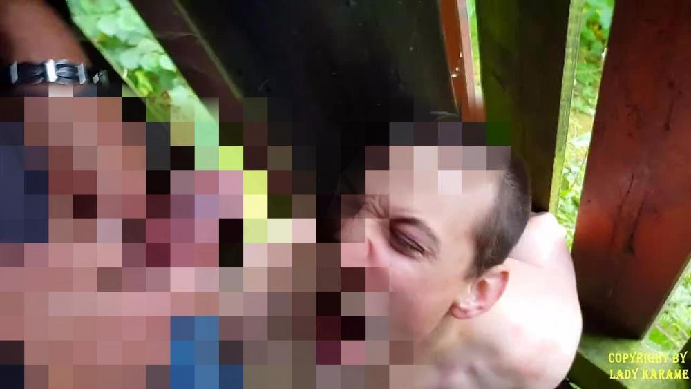 Benutzt und voll gespritzt von einem Fremden