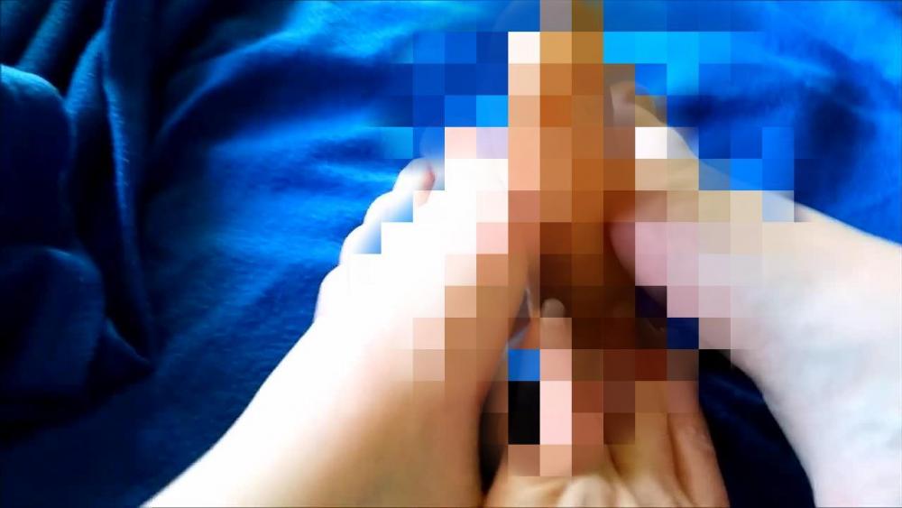 Full HD close up Dildo Footjob fetish feet