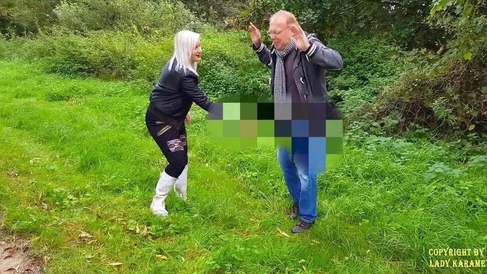 Eierschmerz beim Wandern