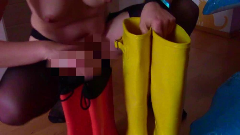 Meine geilen Gummistiefel