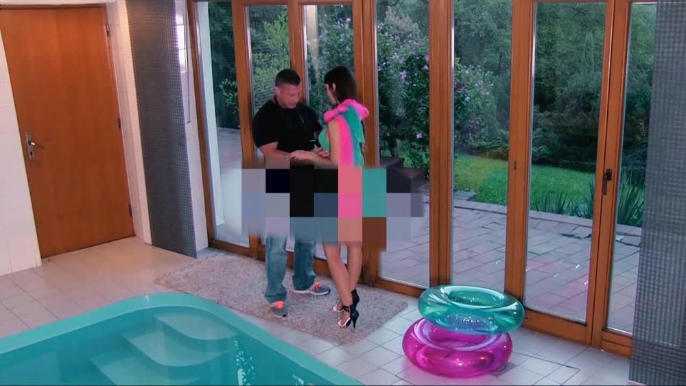 Mega geil am Pool