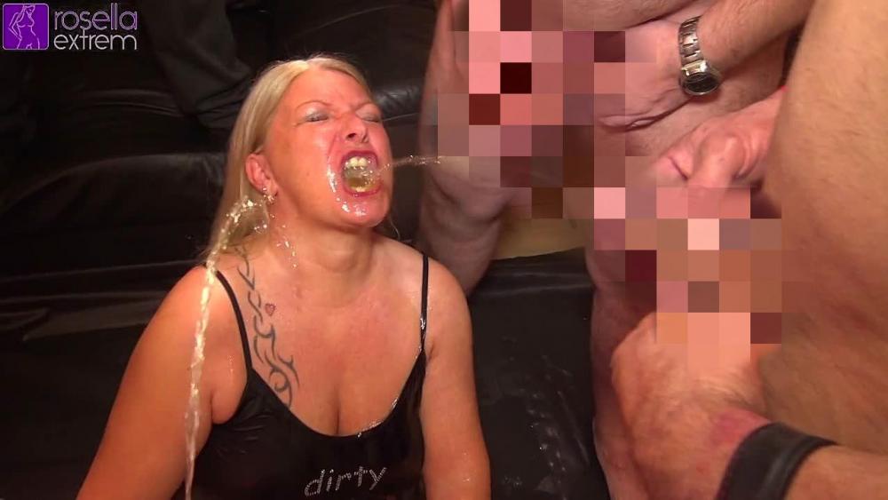 Extreme Pisse-Orgie in Oyten! User benutzten mich als Lebende Toilette!