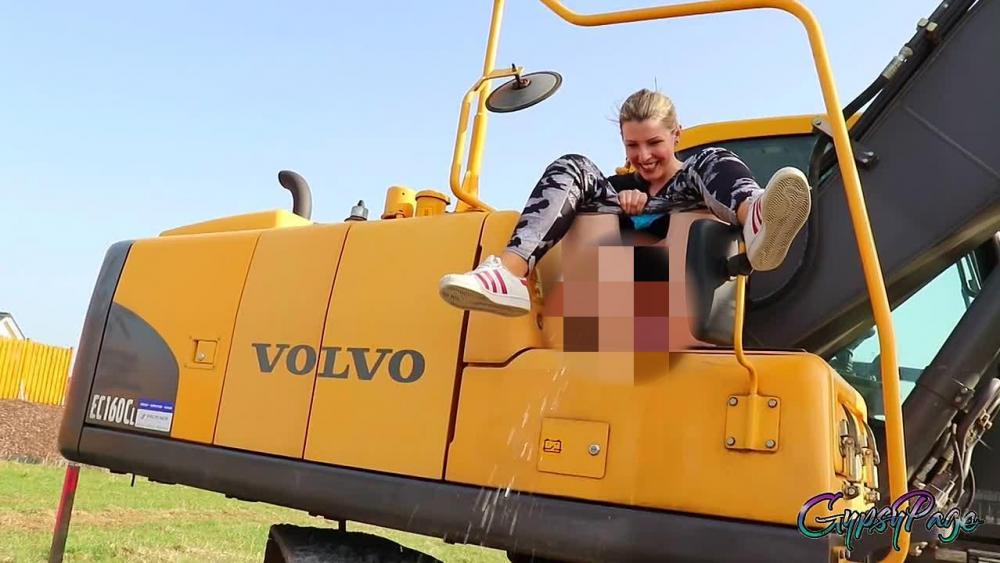So was von DREIST vom BAGGER GEPISST