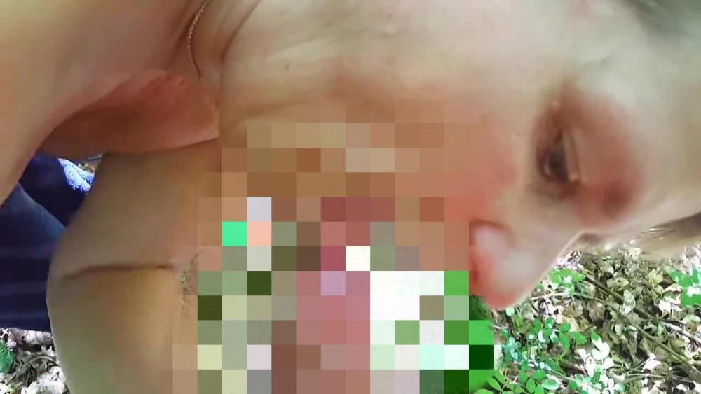 BlowJob Quickie im Wald