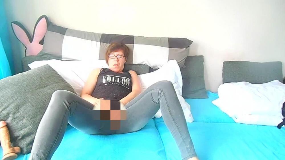 Dildofick in Jeans