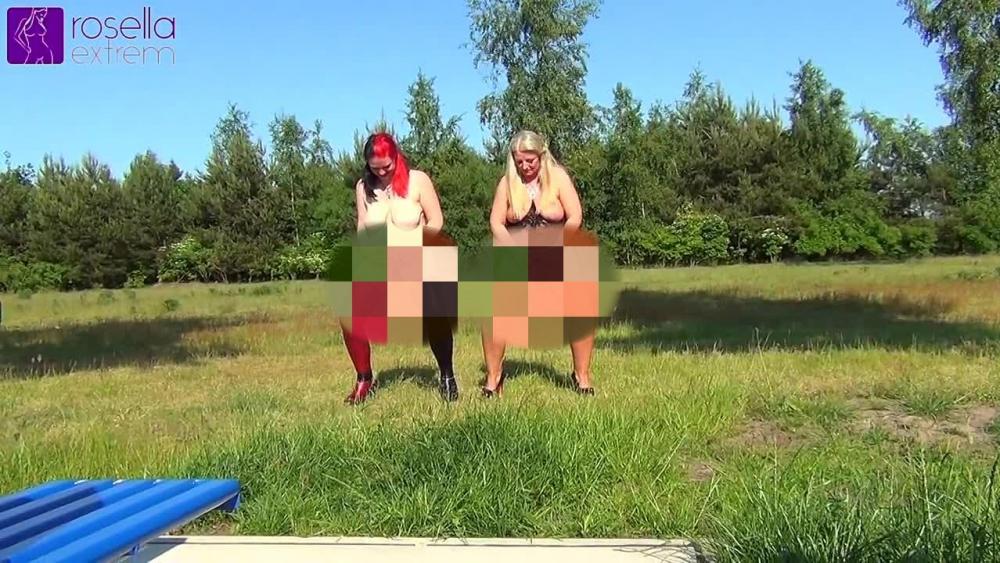 Public pissen mit Teeny-Freundin!