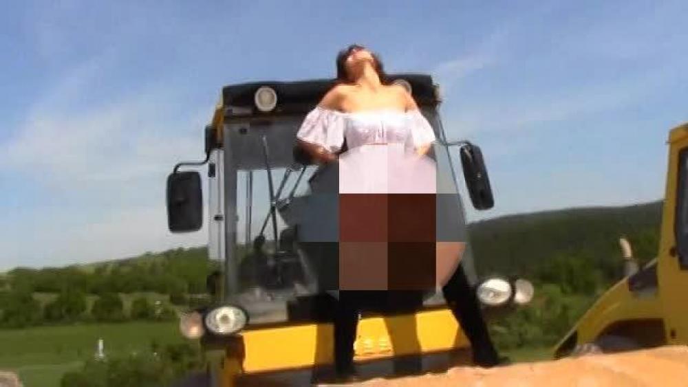 Fotoshooting auf der Baustelle