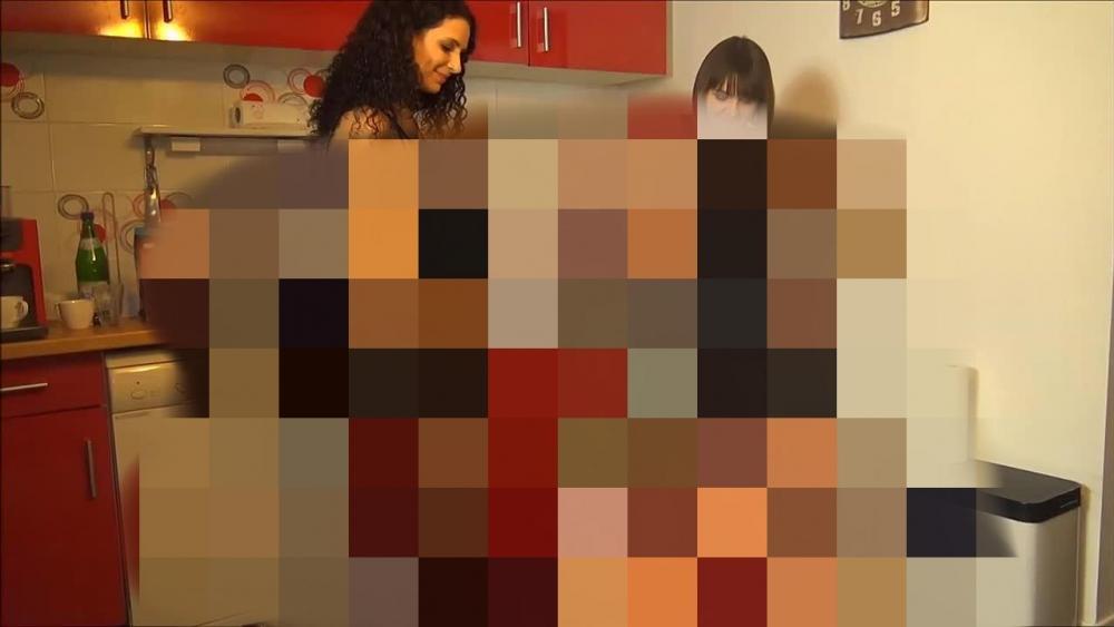 Schätzchen los Mund weit auf