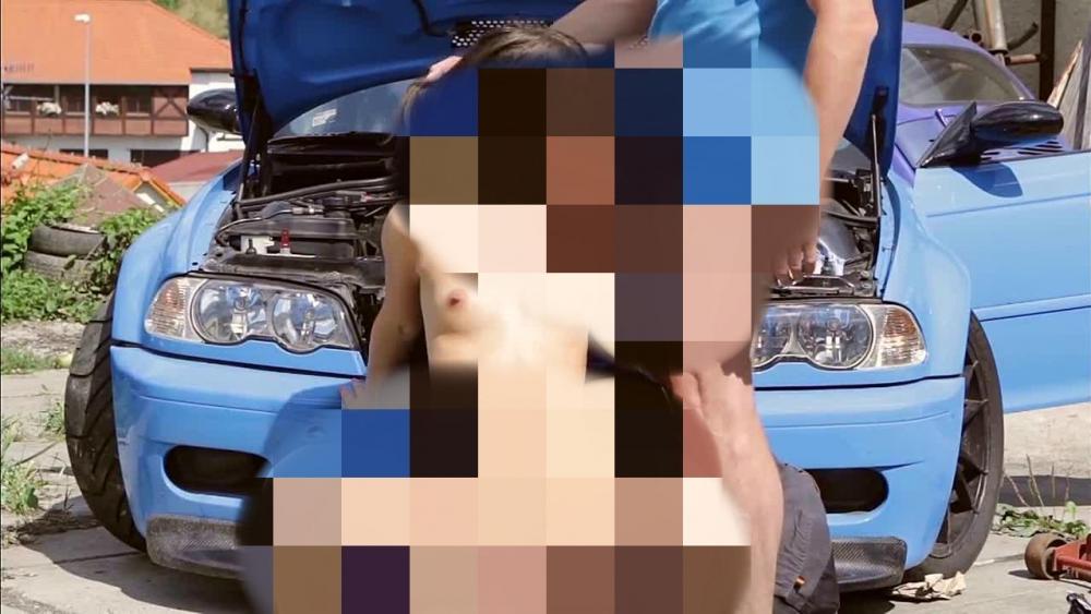 Doppelbesamung von zwei Mechaniker-Schwänzen!