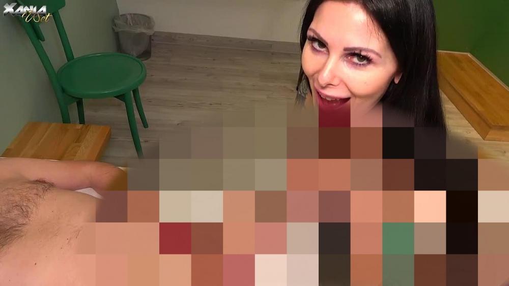 Samenräuberin entsaftet wieder einen Userschwanz! Cumshot! XXL Boobs!