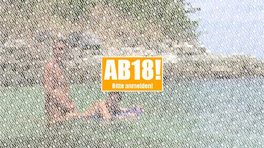 Auf dem Schwimmbrett