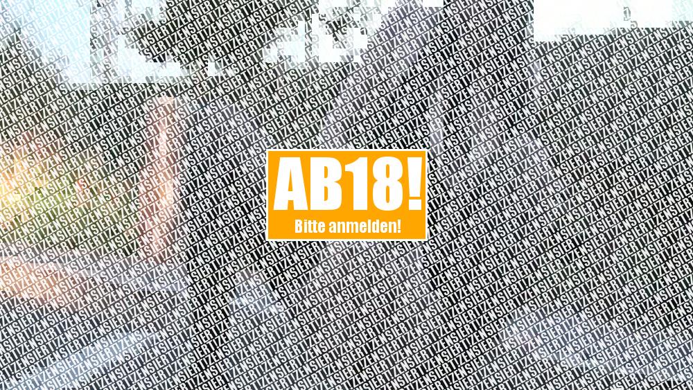 Auf den Autobahn Parkplatz GEPISST