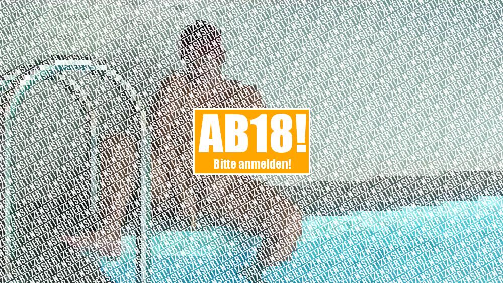 Am Beckenrand masturbiert