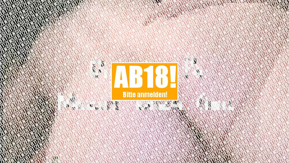 Geil mit Dildo im Arsch …