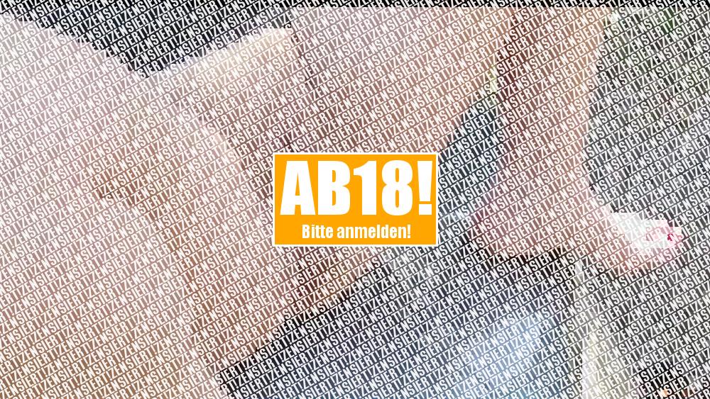 Breitbeinig abgepisst auf der Autohaube(Ton+HD)
