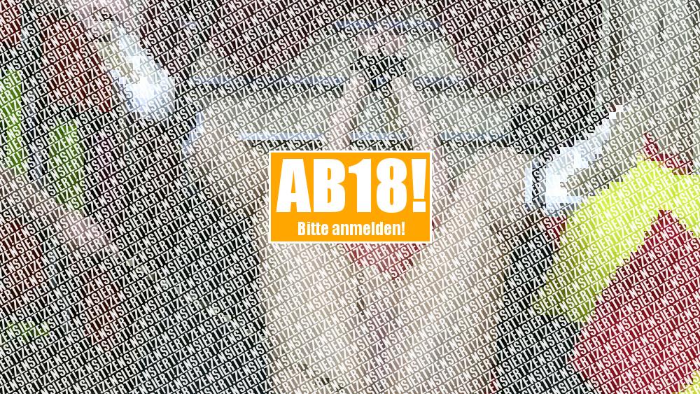 Breitbeinig fixiert