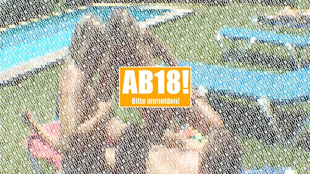 Spontanes Blasen am Hotelpool