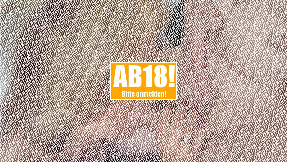 bis zum Abspritzen