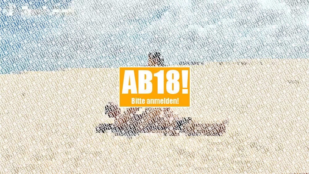 Spanier am Strand verführt
