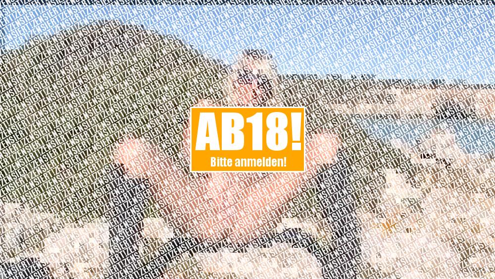 am Strand gepisst